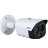 Dahua IP-Thermal-Bullet-Kamera, 4 MP, 7/8 mm, IR 30 m, IP67, weiß
