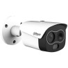 Dahua IP-Thermal-Bullet-Kamera, 4 MP, 8 mm, IR 30 m, IP67, weiß