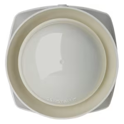 IQ8Alarm Plus/Sp Akustischer Sprachsignalgeber, weiß /Sondersprache