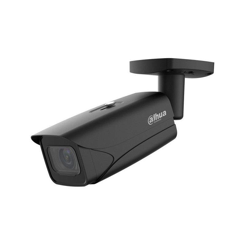 Dahua IP-Bullet-Kamera, 8 MP, 2,7 - 12 mm, IR 60 m, IP67, IK10, schwarz
