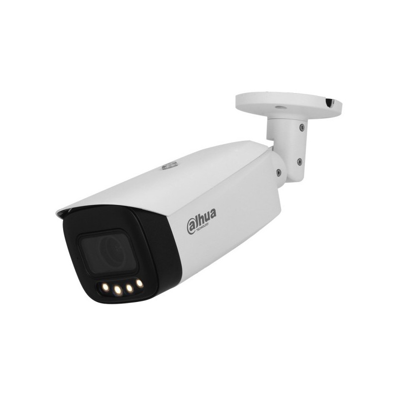 Dahua IP-Bullet-Kamera, 4 MP, 2,7 - 12 mm, IR 70 m, IP67, IK10, weiß