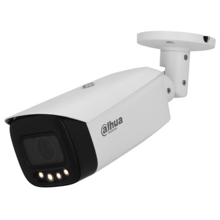 Dahua IP-Bullet-Kamera, 4 MP, 2,7 - 12 mm, IR 70 m, IP67, IK10, weiß