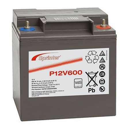 Exide Sprinter P12V600