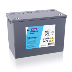 Exide Sprinter Pure Power S12V3400PP