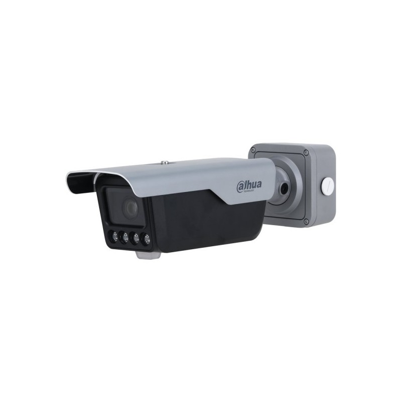 Dahua IP-Bullet kamera za prepoznavanje registrskih tablic, 4 MP, 2,7 - 12mm, IK10, IP67, siv