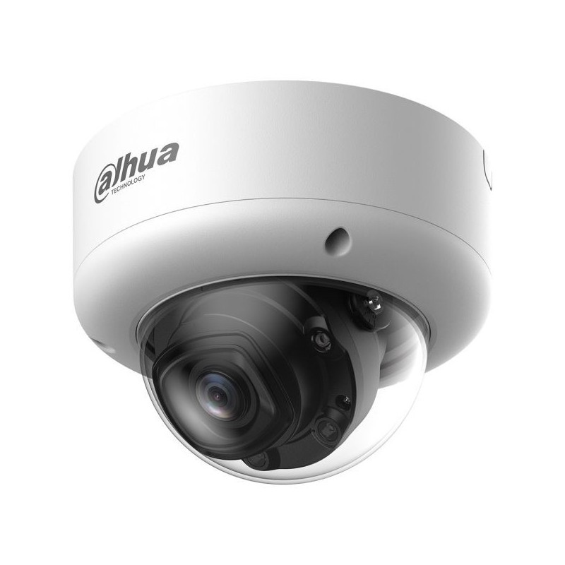 IP-Dome-Kamera, 4 MP, 2,7 - 12 mm, IR 60 m, IP67, IK10, weiß