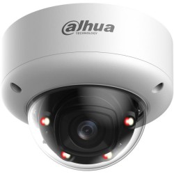 IP-Dome-Kamera, 4 MP, 2,7 - 12 mm, IR 60 m, IP67, IK10, weiß