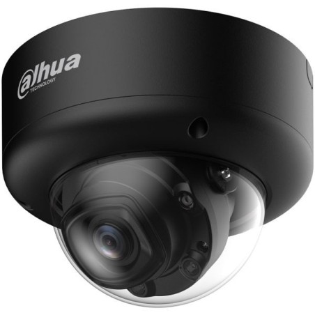 IP-Dome-Kamera, 4 MP, 2,7 - 12 mm, IR 60 m, IP67, IK10, schwarz