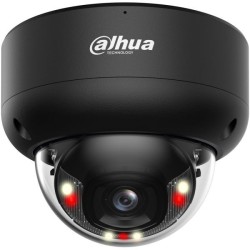IP-Dome-Kamera, 4 MP, 2,8 mm, IR 40 m, IP67, IK10, schwarz