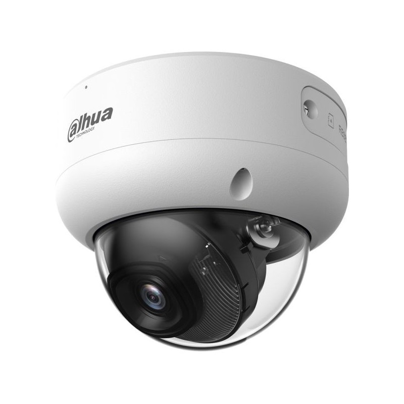 IP-Dome kamera, 6 MP, 2,8 mm, IR 30 m, IP67, IK10, bela