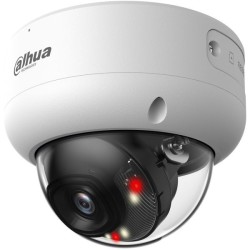 IP-Dome kamera, 6 MP, 2,8 mm, IR 30 m, IP67, IK10, bela