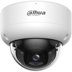 IP-Dome kamera, 6 MP, 2,8 mm, IR 30 m, IP67, IK10, bela