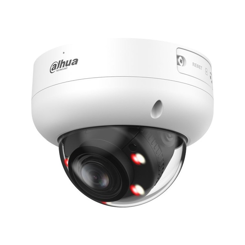 IP-Dome-Kamera, 4 MP, 2,7 - 13,5 mm, IR 50 m, IP67, IK10, weiß