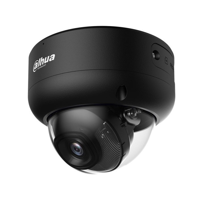 IP-Dome kamera, 2 MP, 2,8 mm, IR 40 m, IP67, IK10, črna