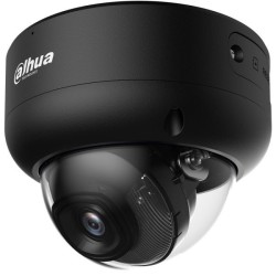 IP-Dome-Kamera, 4 MP, 2,8 mm, IR 40 m, IP67, IK10, schwarz