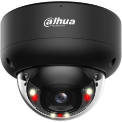 IP-Dome-Kamera, 4 MP, 2,8 mm, IR 40 m, IP67, IK10, schwarz