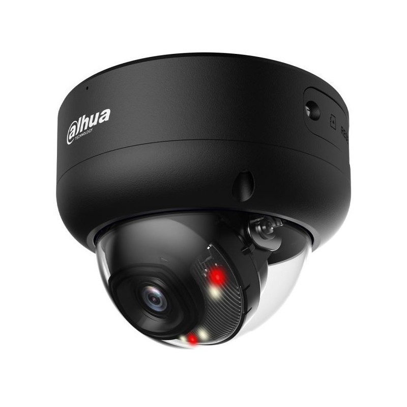 IP-Dome-Kamera, 8 MP, 2,8 mm, IR 30 m, IP67, IK10, schwarz