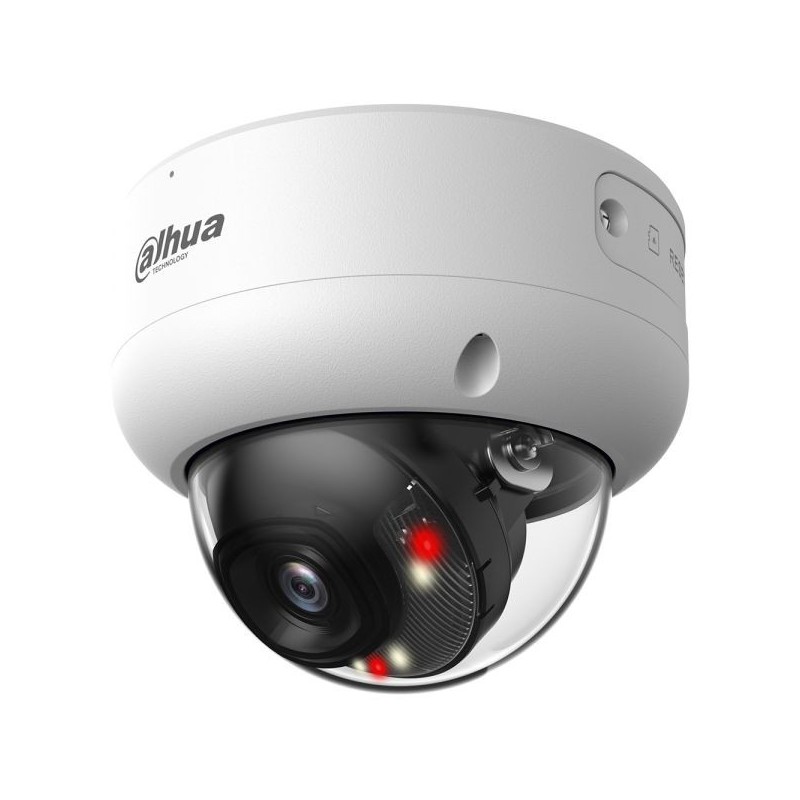 IP-Dome-Kamera, 8 MP, 3,6 mm, IR 30 m, IP67, IK10, weiß