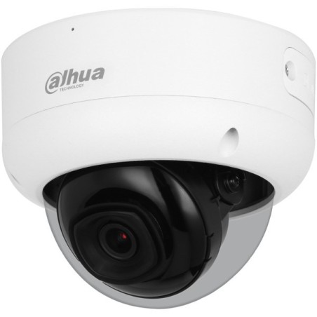 Dahua IP-Dome-Kamera, 8MP, 3,6 mm, IR 30 m, IP67, IK10, weiß