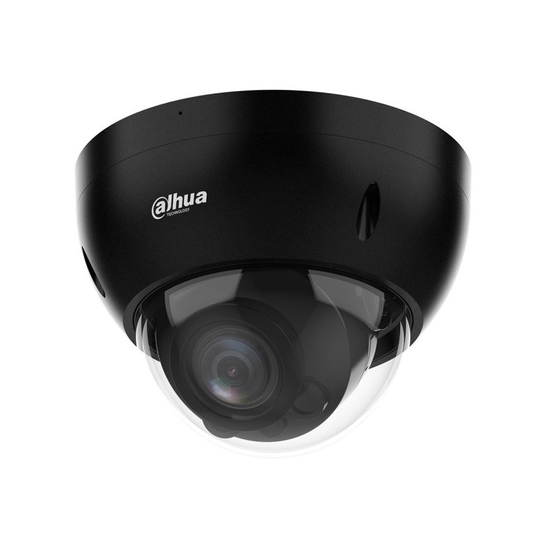 Dahua IP-Dome-Kamera, 8MP, 2,7 - 13,5mm, IR 40m, IP67, IK10, schwarz