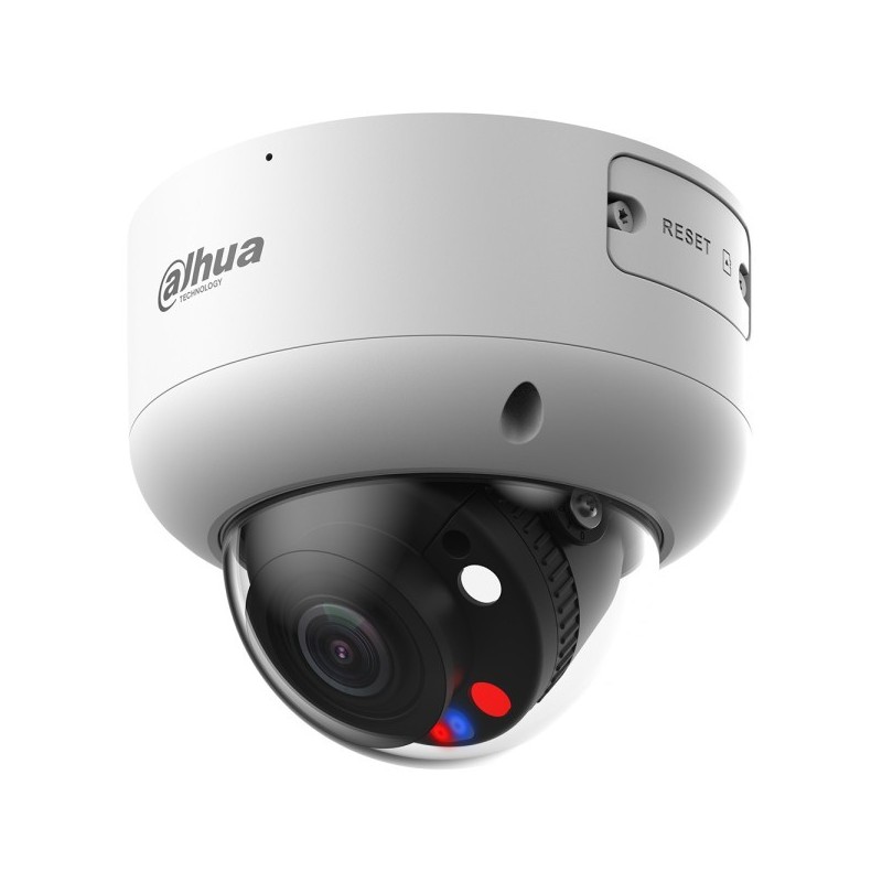 Dahua IP-Dome-Kamera, 8MP, 2,7 - 13,5 mm, IR 50 m, IP67, IK10, weiß