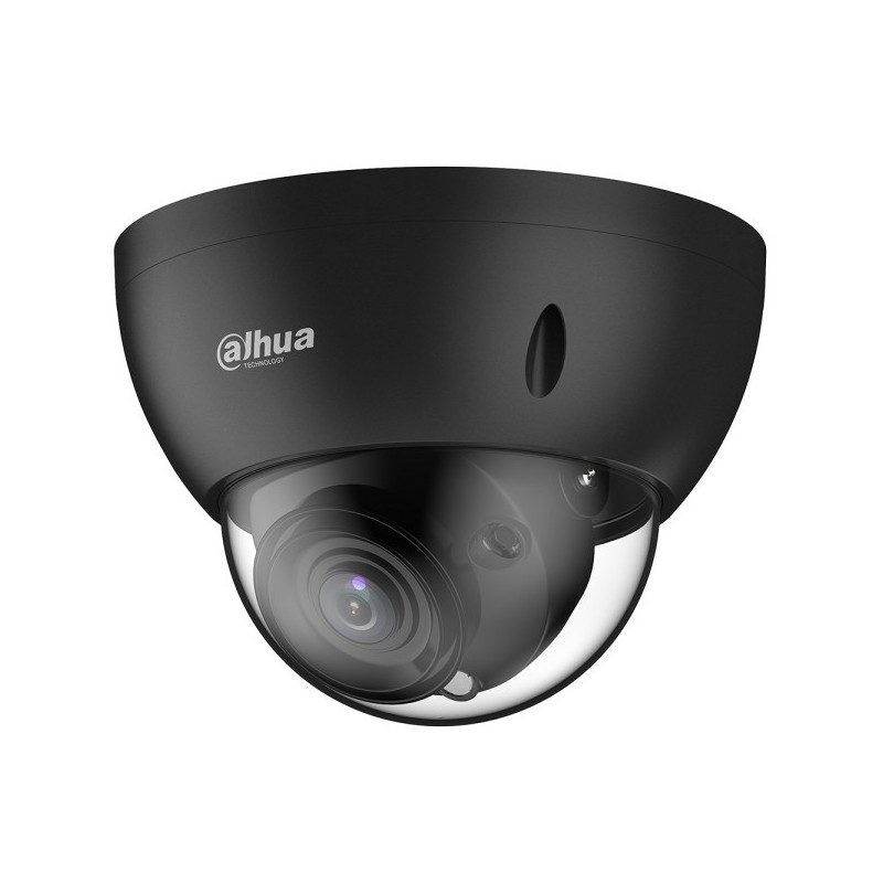 Dahua IP-Dome-Kamera, 5MP, 2,7 - 13,5 mm, IR 40 m, IP67, IK10, schwarz