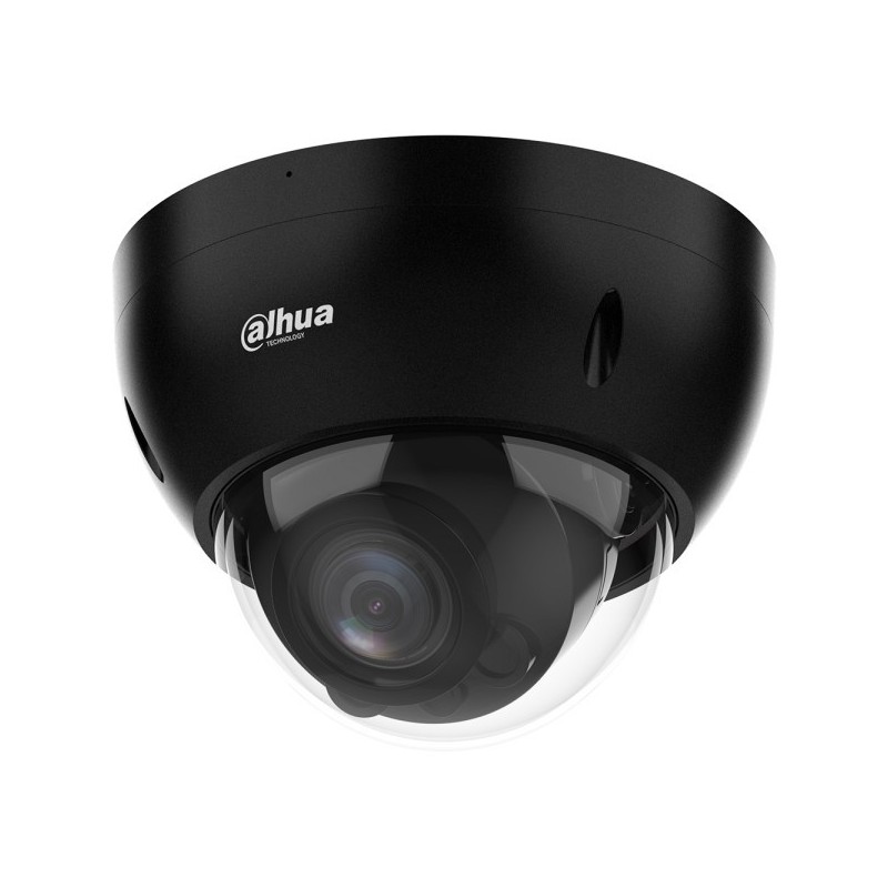 Dahua IP-Dome-Kamera, 4MP, 2,7 - 13,5mm, IR 40m, IP67, IK10, schwarz