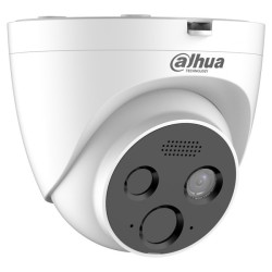 Dahua IP-Dome kamera, Flame Detection, 4 MP, 1,2 mm, IR 15 m, IP66, bela