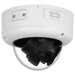 Dahua IP-Dome kamera, 8MP, 8 - 32 mm, IR 80 m, IP67, bela