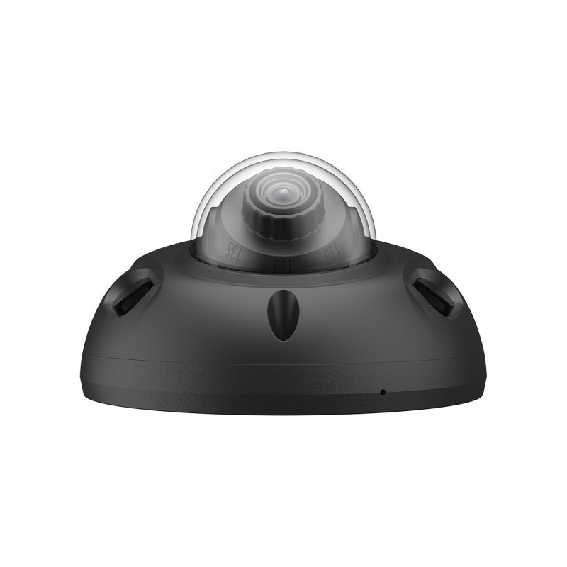 Dahua IP-Dome-Kamera, 4MP, 3,6 mm, IR 30 m, IP67, schwarz