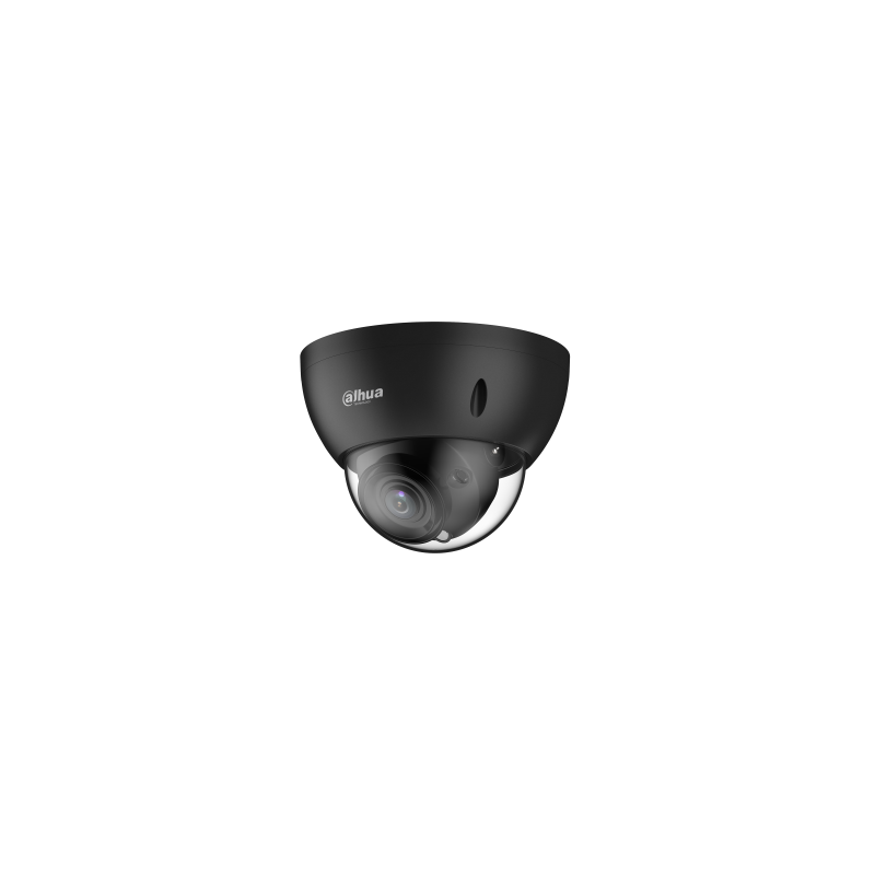 Dahua IP-Dome-Kamera, 4MP, 2,7 - 12 mm, IR 40 m, IP67, schwarz