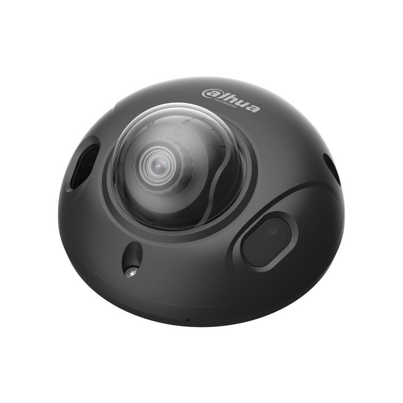 Dahua IP-Dome kamera, 4MP, 2,8 mm fix, IR 30m, SMD 4.0, IP67, IK10, PoE, črna