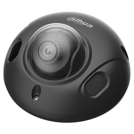 Dahua IP-Dome-Kamera, 4MP, 2,8 mm fix, IR 30m, SMD 4.0, IP67, IK10, PoE, schwarz