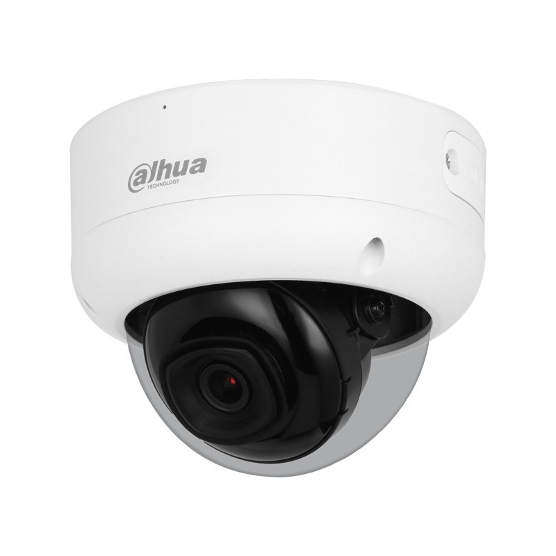 Dahua IP-Dome-Kamera, 2MP, 2,8 mm, IR 50 m, IP67, IK10, weiß
