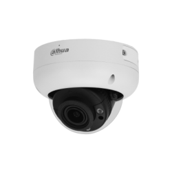 Dahua IP-Dome kamera, 2MP, 2,7 - 13,5 mm, IR40m, SMD 4.0, IK10, IP67, bela