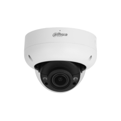 Dahua IP-Dome kamera, 2MP, 2,7 - 13,5 mm, IR40m, SMD 4.0, IK10, IP67, bela