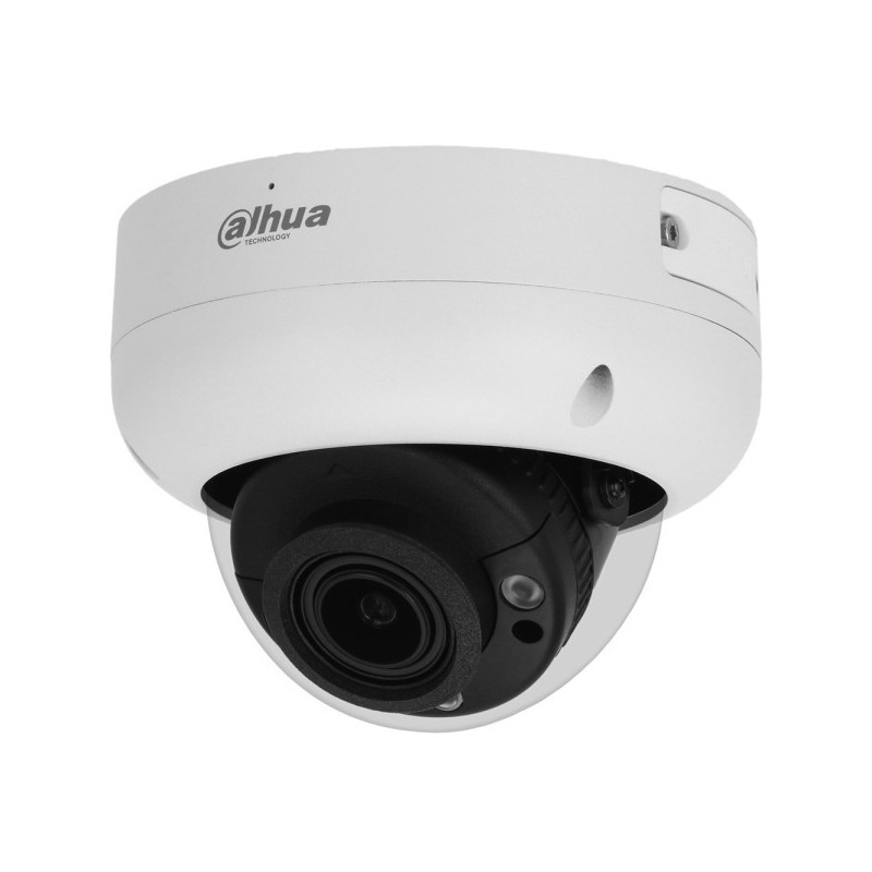 Dahua IP-Dome-Kamera, 5MP, 2,7 - 13,5 mm, IR 40 m, IP67, IK10, weiß
