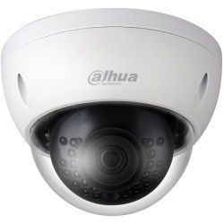 Dahua Entry IP-Dome kamera, 4 MP, 2,8 mm, IR 30 m, IK10, IP67, bela