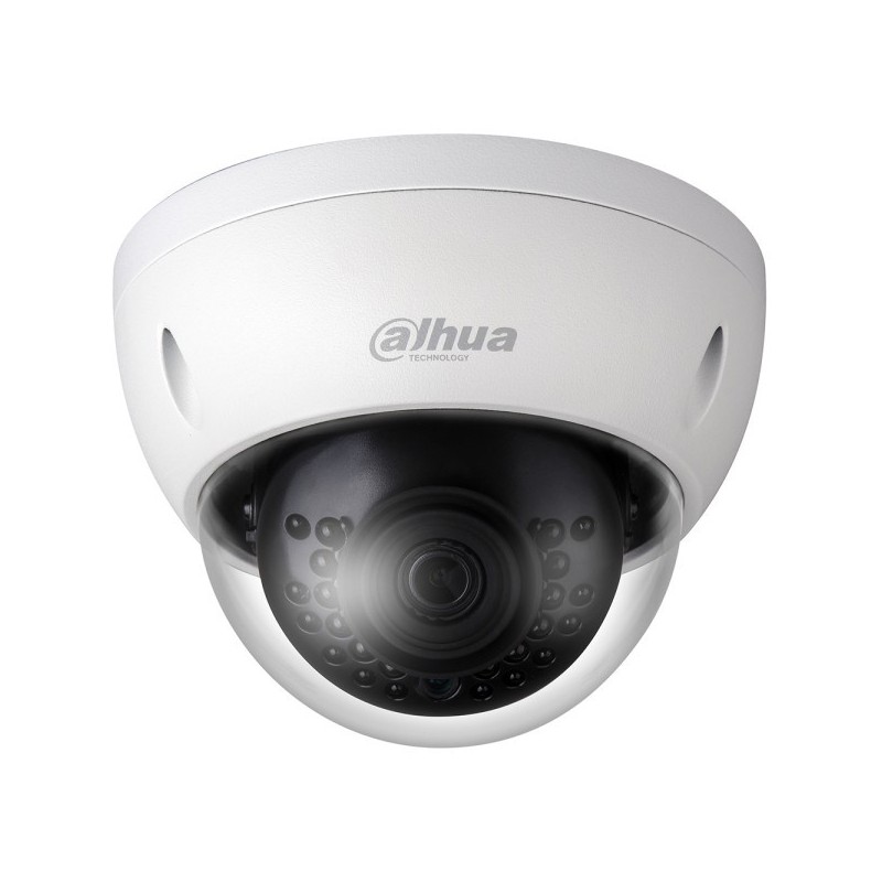 Dahua Entry IP-Dome kamera, 4 MP, 2,8 mm, IR 30 m, IK10, IP67, bela