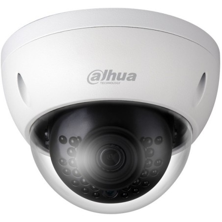 Dahua Entry IP-Dome-Kamera, 4 MP, 2,8 mm, IR 30 m, IK10, IP67, weiß