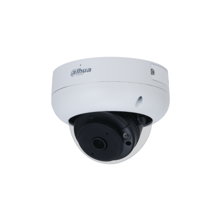 Dahua IP-Dome-Kamera, 4MP, 2,1mm (extra Weitwinkel) fix, IR 15m, weiß