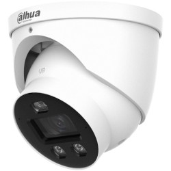 Dahua IP-Eyeball kamera, 8MP, TiOC Pro, 3,6 mm, IR30m, IP67, bela