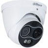 Dahua IP-Thermal-Eyeball-Kamera, 4 MP, 3,5/4 mm, IR 30 m, IP67, weiß