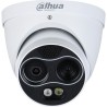 Dahua IP-Thermal-Eyeball-Kamera, 4 MP, 3,5/4 mm, IR 30 m, IP67, weiß