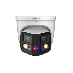 IP-Dual-Lens-Eyeball kamera, 2 x 4 MP, TiOC, Splicing, 2,8 mm, IR 25 m, IP67, bela