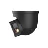 IP-Dual-Lens-Eyeball kamera, 2 x 4 MP, TiOC, Splicing, 2,8 mm, IR 25 m, IP67, črna
