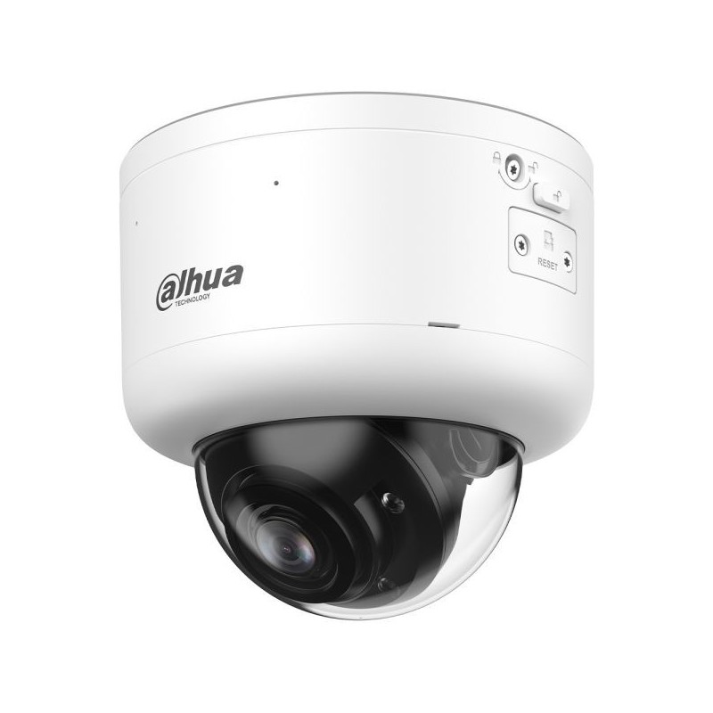 IP-PTRZ-Dome-Kamera, 4 MP, 8 - 32 mm, IR 80 m, IP67, IK10, weiß