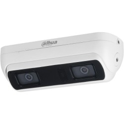 IP-Dual-Lens kamera, 4 MP, 2 mm, IR 20 m, IP67, IK10, bela
