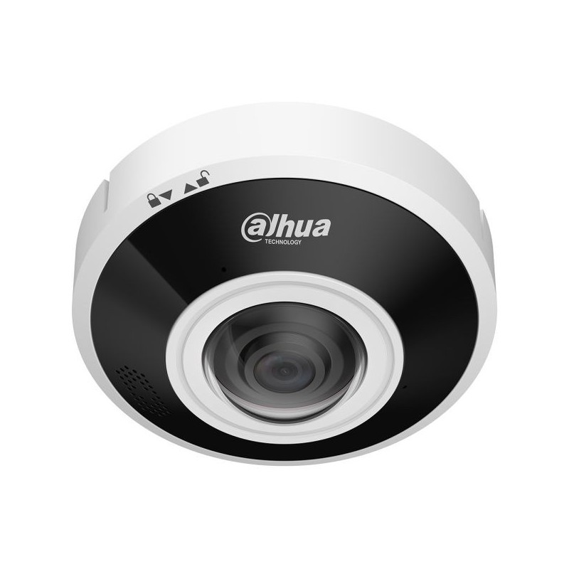 IP-Fisheye kamera, 6 MP, 1,68 mm, IR 15 m, IP67, IK10, bela