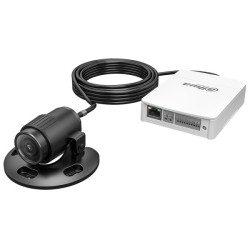 IP-Gerät und 2 MP Pinhole-Linse-Set, 2,8 mm, IP67, schwarz, versteckt